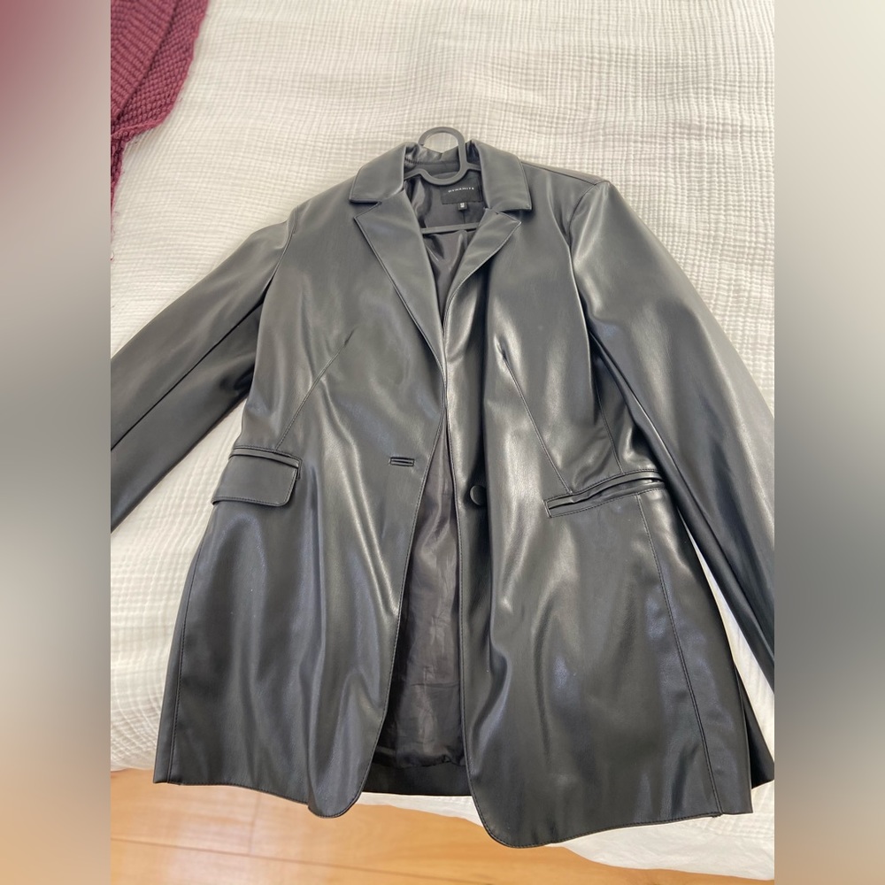 Dynamite faux leather jacket, size S